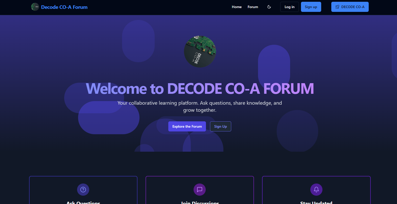 Discussion Forum Preview