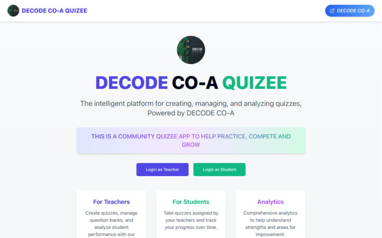 Quiz Platform Preview
